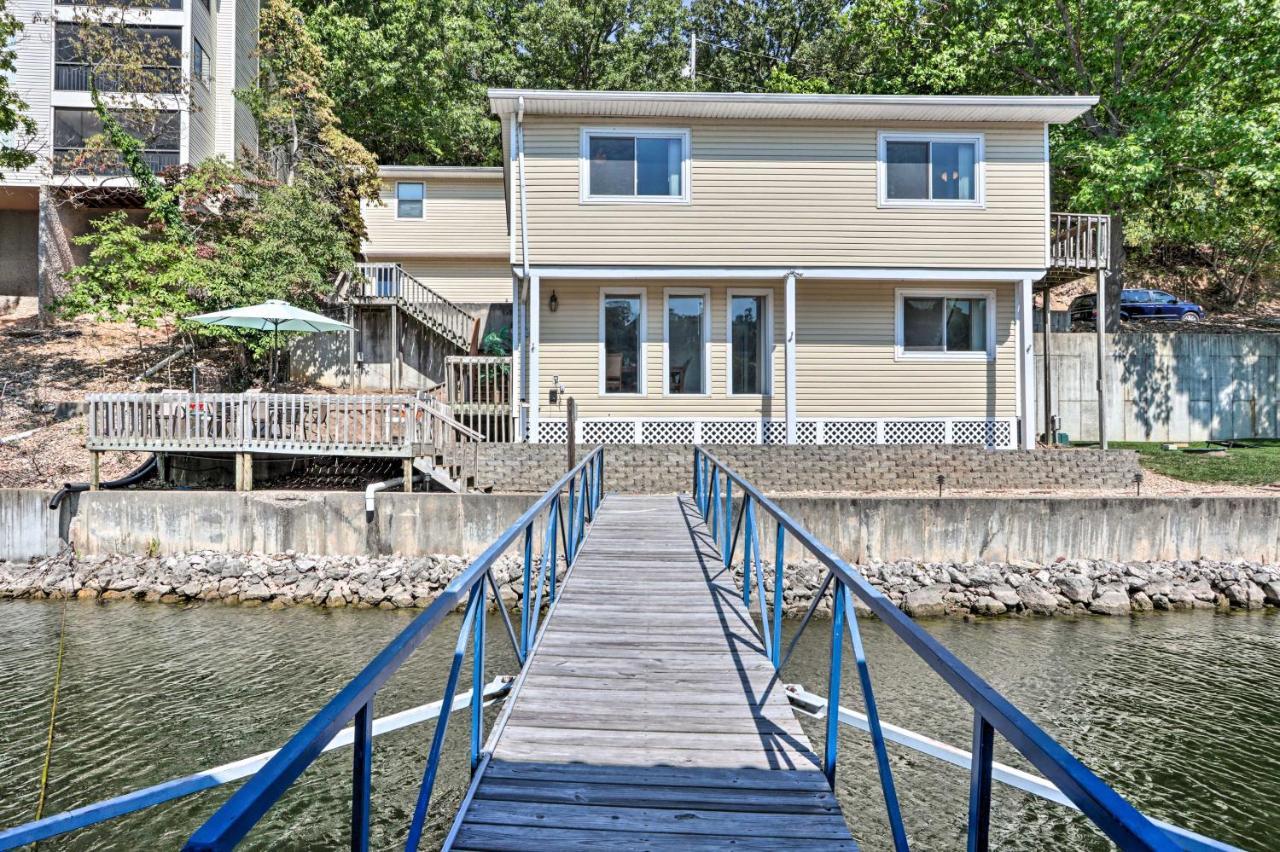 فيلا On-The-Water Retreat With Dock Pet Friendly! بحيرة أوزارك المظهر الخارجي الصورة