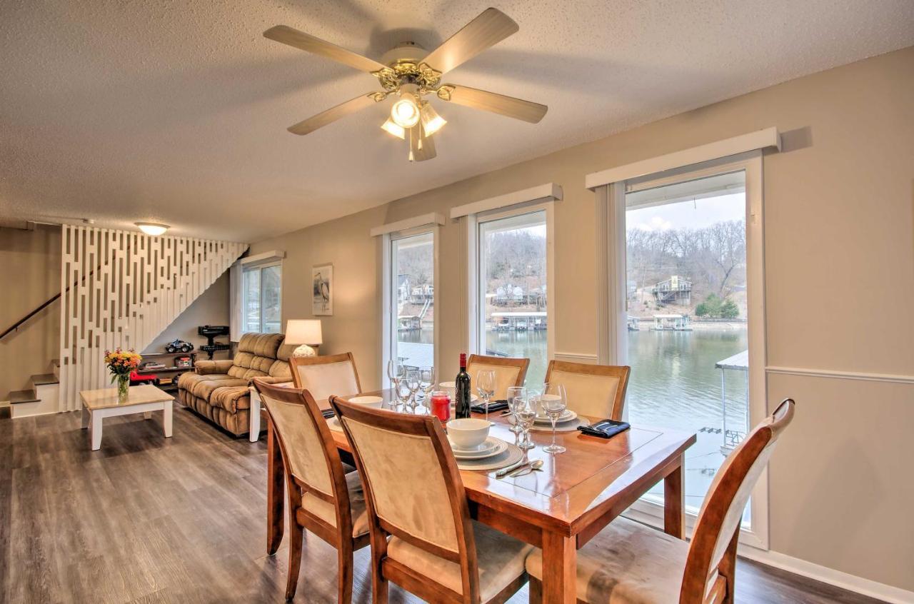 فيلا On-The-Water Retreat With Dock Pet Friendly! بحيرة أوزارك المظهر الخارجي الصورة